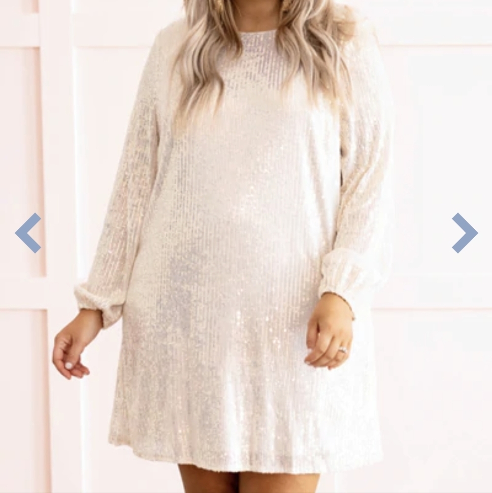 Chic soul sequin dress 3x